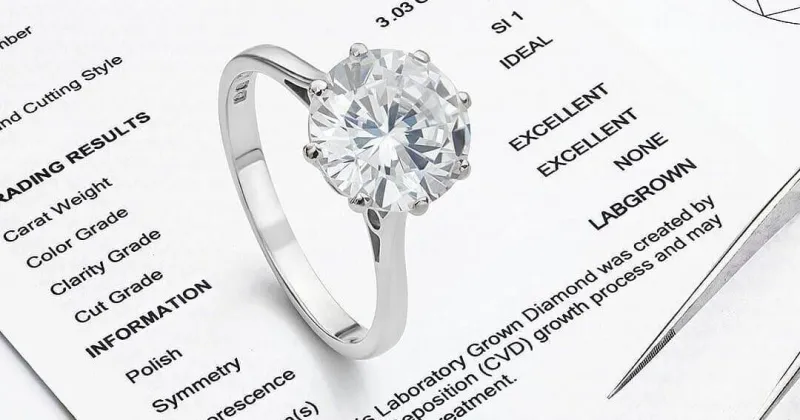 Report: Lab-grown diamonds reach 51% of new engagement rings in 2026