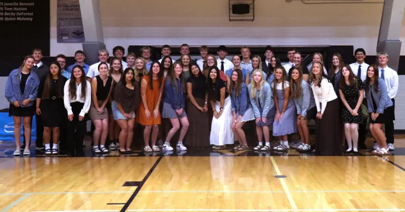 Vale High School inducts 44 into National Honor Society