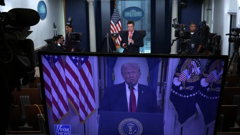 White House launches 'Trump TV' after ban on major news outlets