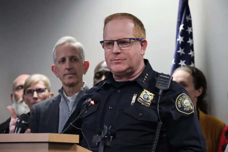 State Complaints Allege Portland Police Chief Broke State Rules Prohibiting Political Activity