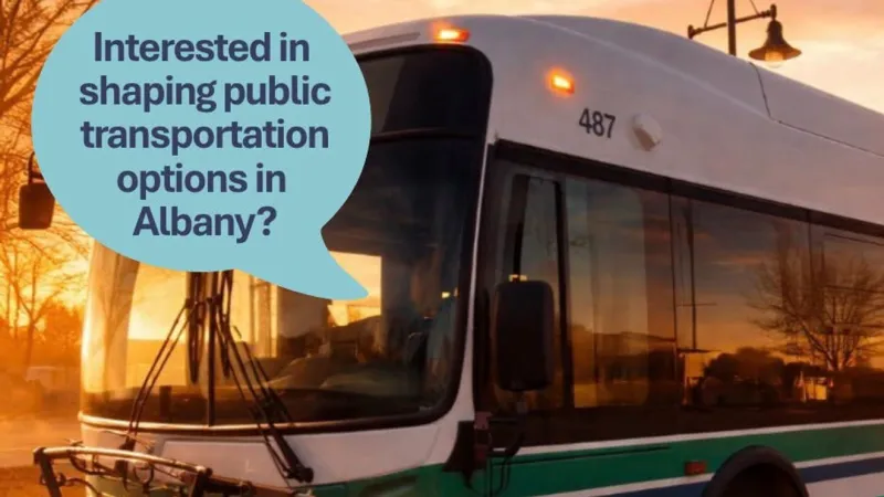 City of Albany seeks input on transit, mobility options through survey ahead of Oct. 4 dea