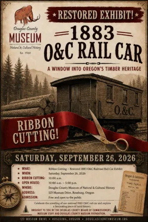 MUSEUM CELEBRATES O&C RAIL CAR RESTORATION