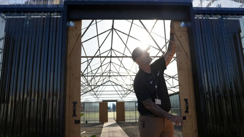 Thurston High School greenhouse renovation adds ventilation, ADA walkway and gated fence