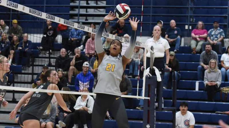 No. 6 Warriors Ground Upset-Minded Lady Owls, Secure Five-Set Conference Victory on Tim Hills Court