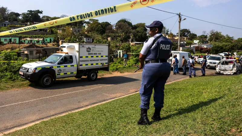 South Africa reels from spate of mass shootings that killed 38 people in a week