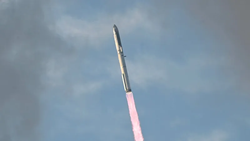 SpaceX's Starship launches on first orbital mission from Texas