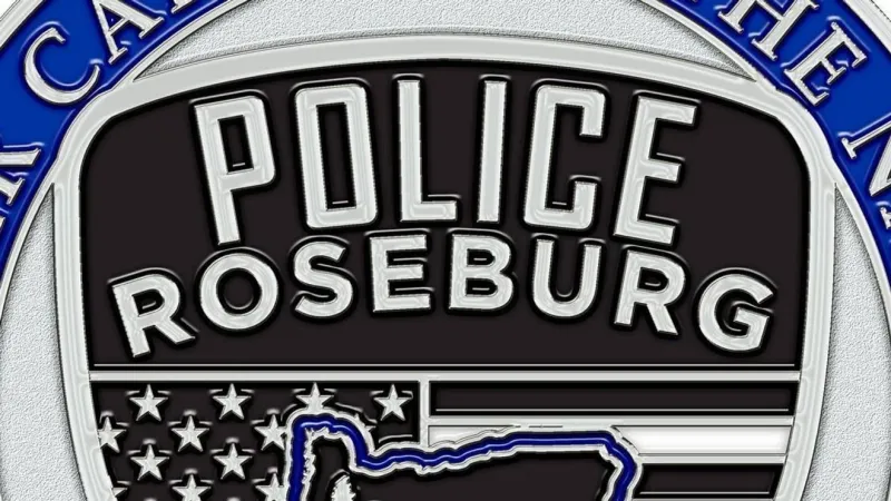 Roseburg police arrest man after alleged Walmart theft, chase through city park