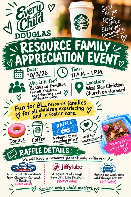Every Child Douglas hosts Resource Family Appreciation Event