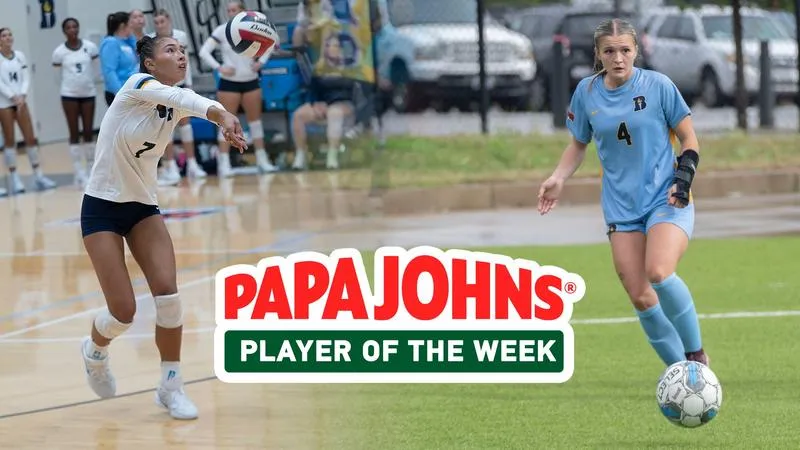Semau, Engle Named Papa Johns Player of the Week