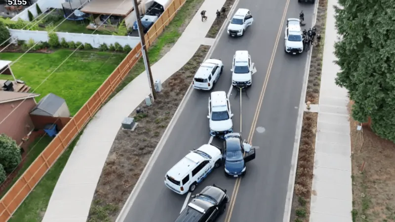 Clark County standoff ends with arrest after hour-long negotiation