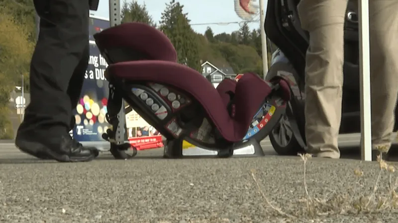 Coos Bay Police Department holds car seat clinic, urges proper installation