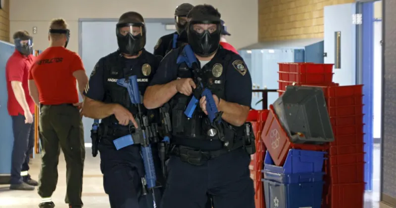 Corvallis police train active shooter response at Cheldelin