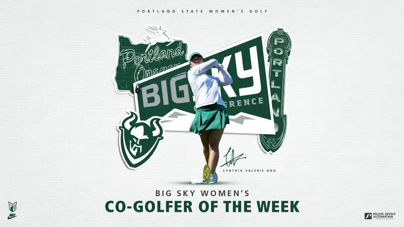 Cynthia Valerie Ong Named Big Sky Co-Golfer of the Week after Tying for Individual Win in Montana