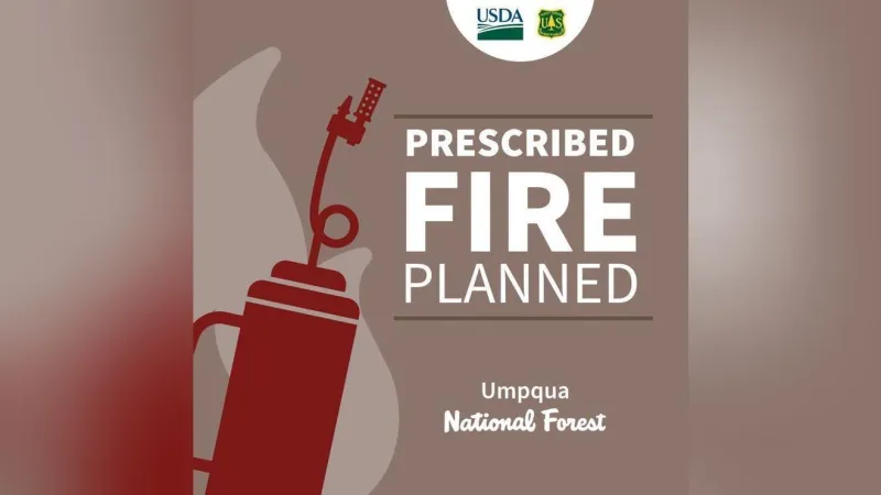 Diamond Lake, Tiller ranger districts plan prescribed burns Oct. 2-19 to cut wildfire risk