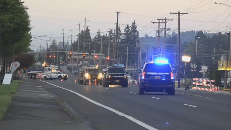 Vancouver woman arrested for deadly hit-and-run crash of road worker in Gresham