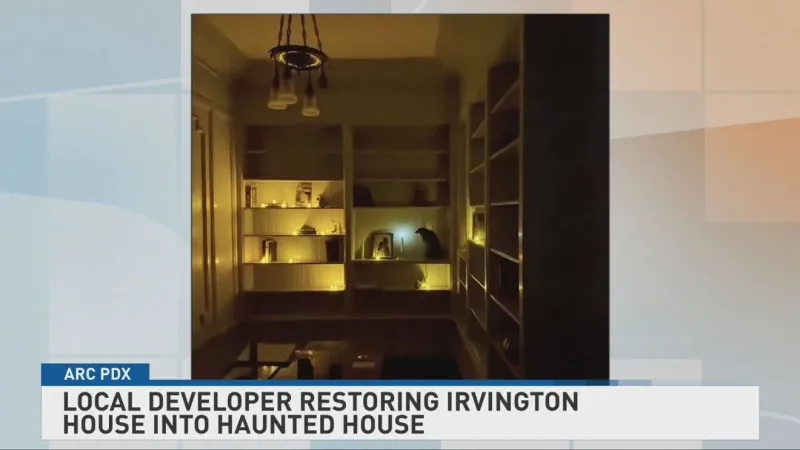Historic Irvington Peace House becomes Crow Manor haunted house for Doernbecher benefit