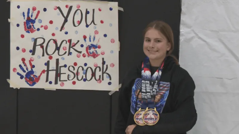 North Douglas sophomore wins gold medals in arm wrestling