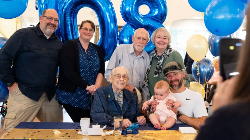 Eugene man turns 108: 'As long as I've got my good mind, I can meet people'
