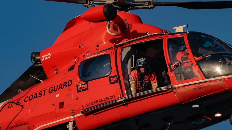 Coast Guard searching for missing medical plane carrying 6 people