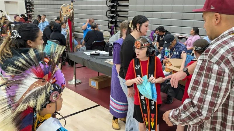 Powwow dancing isn't always accessible. This Puyallup Tribe dad wants to change that