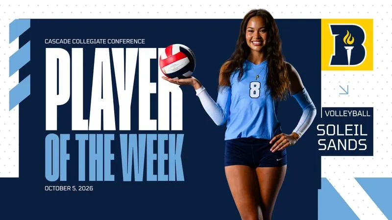 Sands Named CCC Defensive Player of the Week
