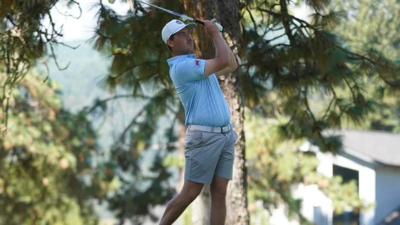 Harvey Earns CCC Men's Golfer of the Week Recognition Following Medalist Performance