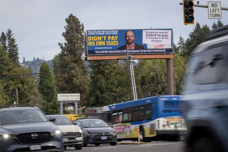 "DitchMitch" Billboard Campaign Violates Local and State Elections Laws, Complaint Says