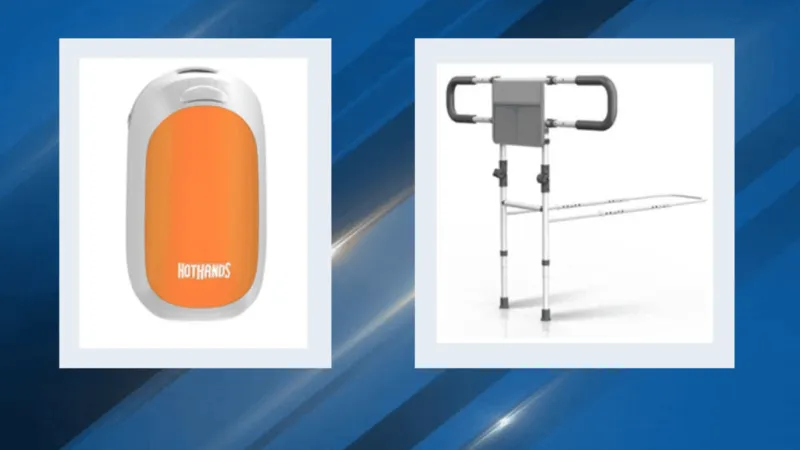 RECALL: Rechargeable hand warmers, adult bed rails recalled over fire & entrapment hazards