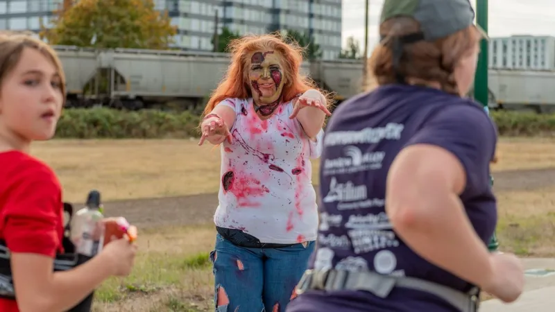 Annual "Run for Your Life" zombie-themed 5K fundraiser being held in Alton Baker Park