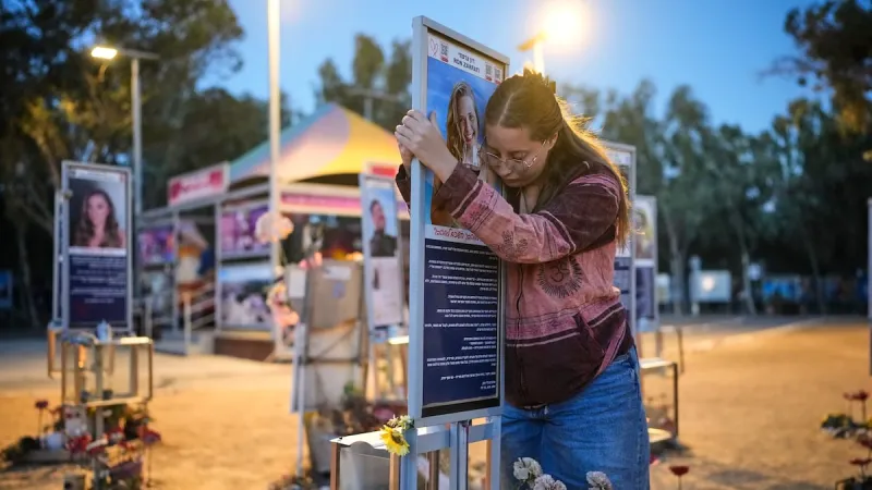 Israelis mourn on the anniversary of the Oct. 7 as Palestinians grapple with war it sparked