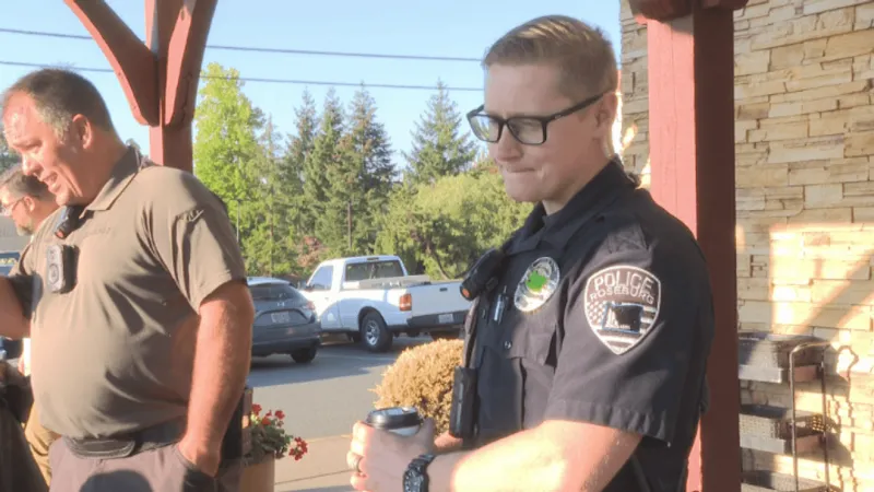 'Coffee with a Cop' combines caffeine and civic information