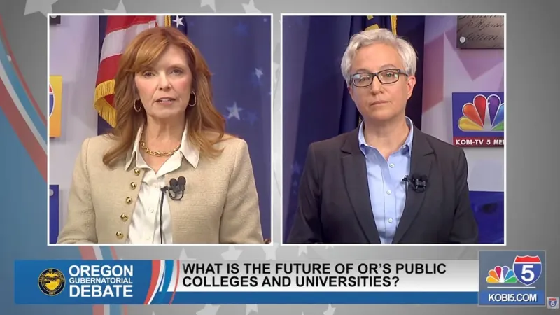 Oregon's second gubernatorial debate features few fireworks, plenty of policy