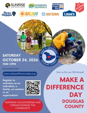 MAKE A DIFFERENCE DAY HAPPENING ON SATURDAY, OCTOBER 24TH