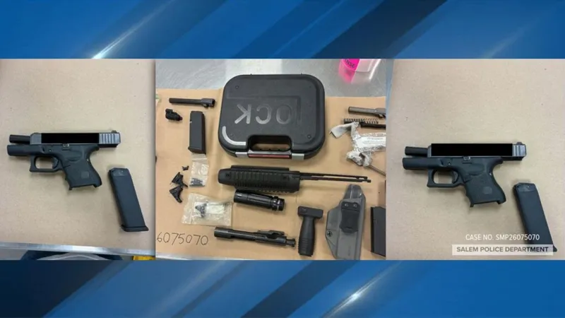 SWAT team arrests man on gun charges, seizes several firearms from Salem home