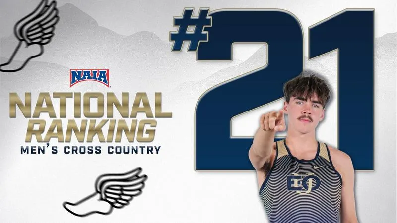 Men's XC Moves Up Four Spots to No.21 in NAIA Poll