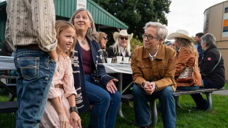 Facing tight race, Gov. Tina Kotek taps friendly influencers to spread message