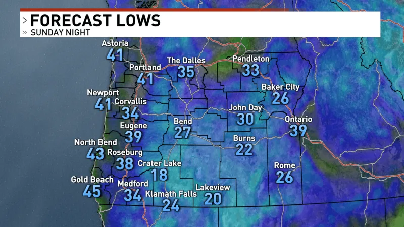 Chilly Start to the Workweek