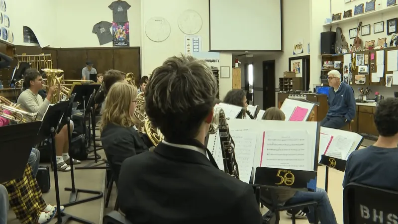 Bandon High School band builds on years of success while chasing another title