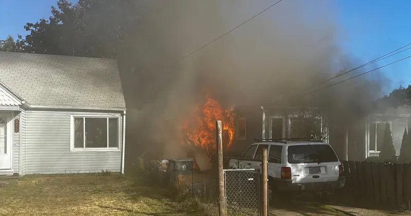 Dog killed in 2-alarm Lebanon structure fire