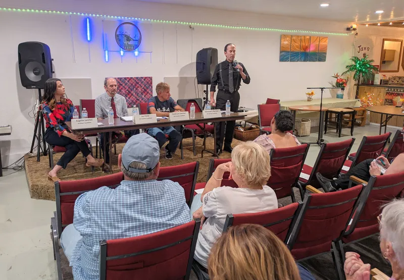 Sweet Home candidate forum answers community-submitted questions