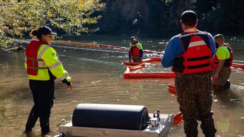 Eugene Water & Electric Board holds annual spill drill to protect regional waterways
