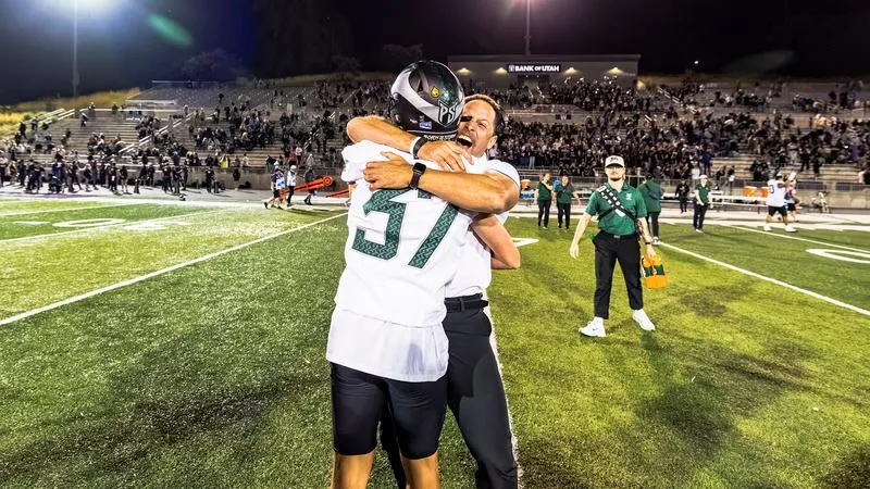 Football Rewind: Joshua Hossmann Lees Reflects on Game-Winning Kick against Weber State
