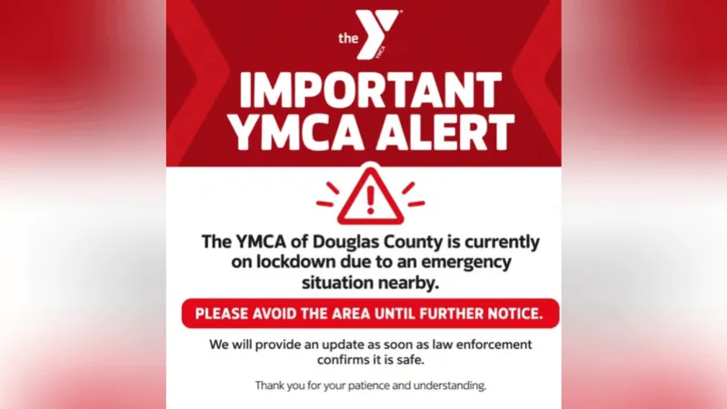 YMCA of Douglas County placed on lockdown due to nearby emergency