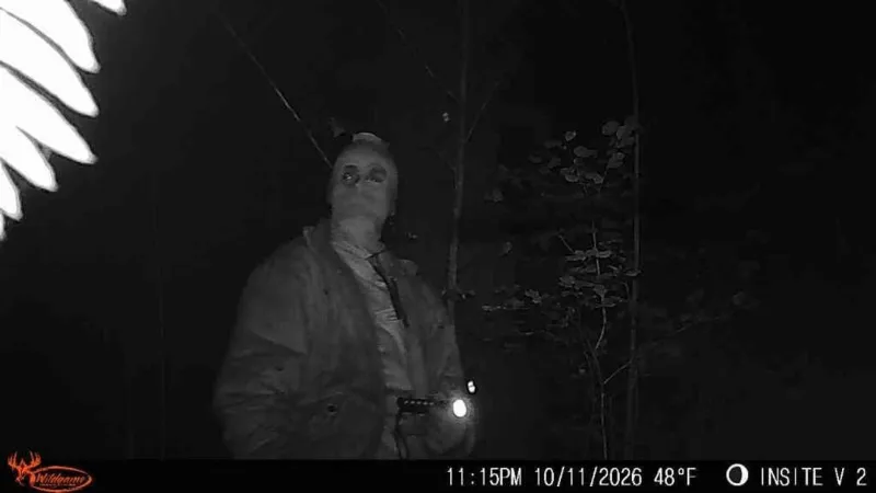 Suspect in mask caught on camera trying to break into Skamania County home