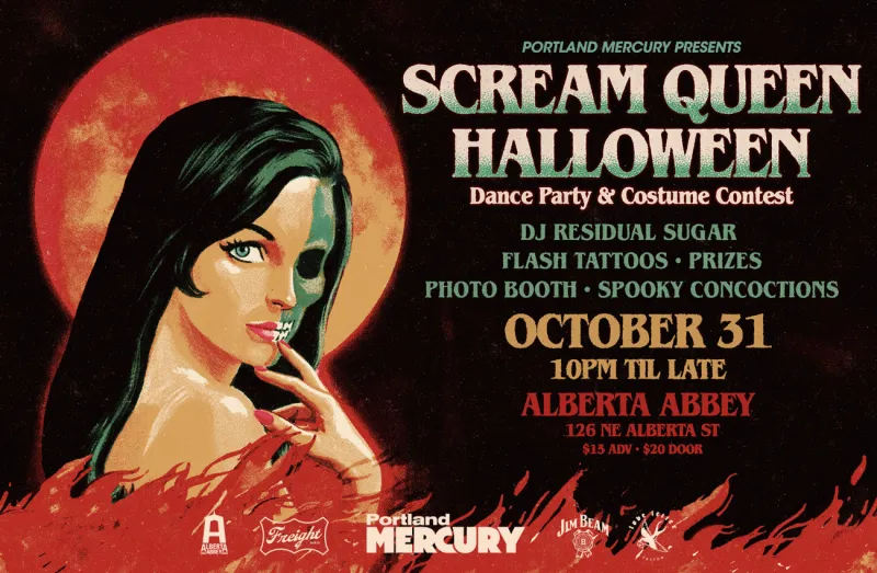 Don't Miss the Mercury's Scream Queen Halloween Dance Party & Costume Contest!