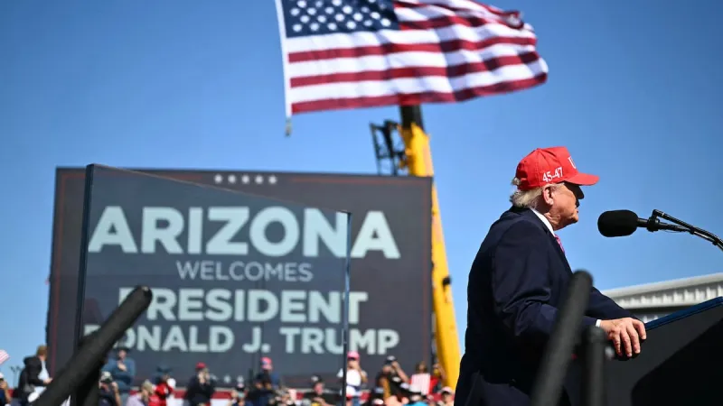 Trump promised a swing district blitz. He's going to a lot of very red states