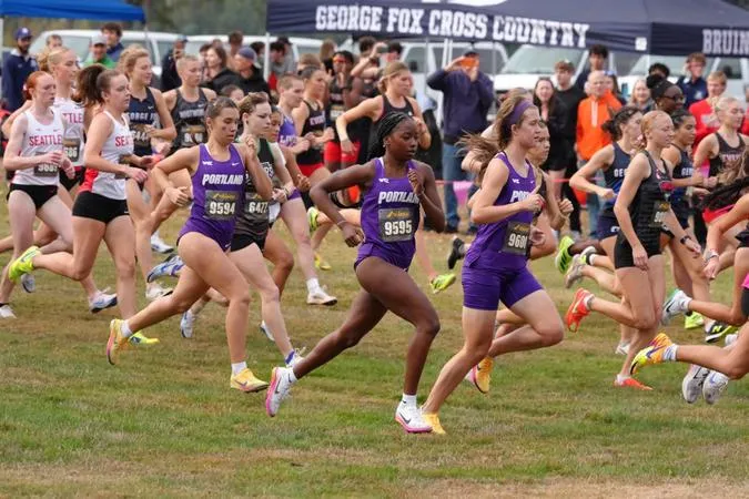 Women Runners Take Fifth at Linfield George Oja Invite