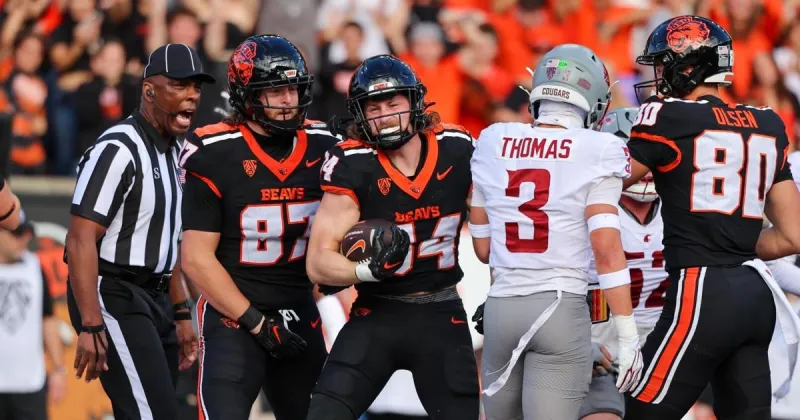 Oregon State defeats Washington State for 5th straight win
