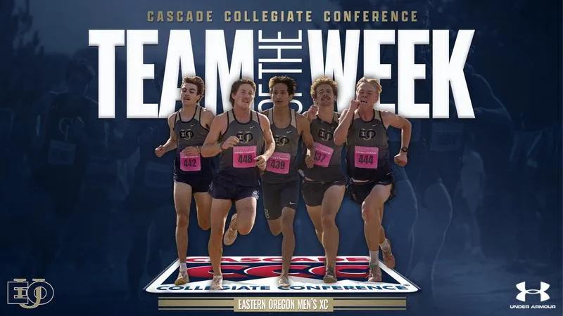 Men's Cross Country Earns CCC Team of the Week