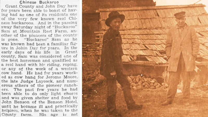 'The Evergreen': Unearthing the buried history of Eastern Oregon's Chinese cowboys